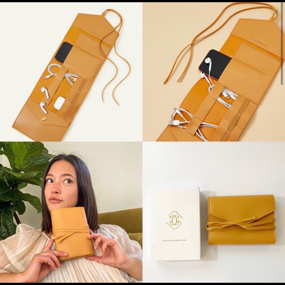 NIB Glass Ladder & Co Katherine Wallet Organizer